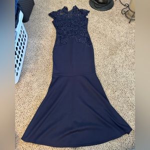 Dark Blue Gown